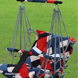 Foldable Washable Comfortable Cotton Swing Jhula For Kids swing Red Swings-image-61