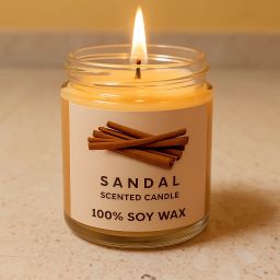 Sandalwood scented Candle Candle-image-25