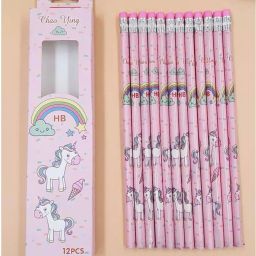 Cute Unicorn Pencils (Pack of 1) Pencil-picture-27
