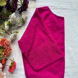 Boat Neck Women Blouse-image-90