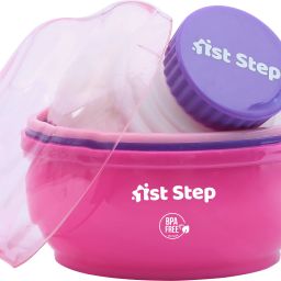Powder Box With Refillable Powder Puff- Pink-image-10