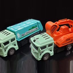 5inch Friction Powered Constructin Truck Excavator Bulldozer Truck Metal Truck-image-8