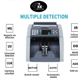 KK MART Latest Note/Money Counting Machine with Fake Note Detector for All New/Old Note Note Counting Machine image 3