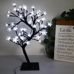 glowserie Cherry Blossom Tree White Table Lamp-picture-23