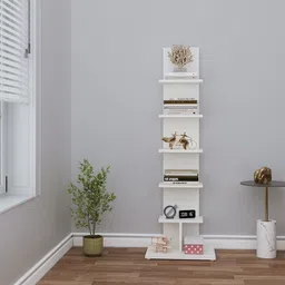 homeeasy Engineered Wood Open Book Shelf-picture-10
