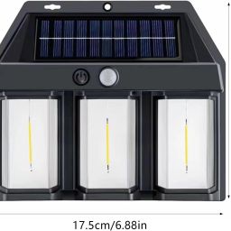 Outdoor solar sensor tungsten warm light, wall light, Villa garden waterproof wall lamp Gate Light Outdoor Lamp-image-18