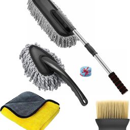 Plastic, Microfiber, Cotton, Brass Vehicle Washing Duster-image-4