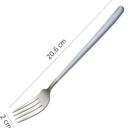 krusan Stainless Steel Dinner Forks Table Forks Set Long Handle Forks for Buffet Forks Stainless Steel Serving Fork Set image 2