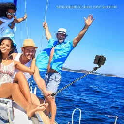 Equipagecart 3 In 1 Extendable Selfie Stick With Detachable Bluetooth Wireless Remote Phone Holder Compatible With And Android Bluetooth Selfie Stick image 4