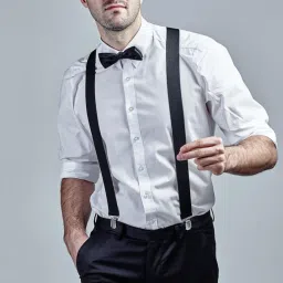 VariousEye Adjustable Elastic Y Back Style Suspenders for Men and Women | Free Size, Garter-image-37