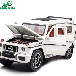 1/24 scale Benz G63 AMG Model Car, Zinc Alloy Pull Back Toy car for kids-46