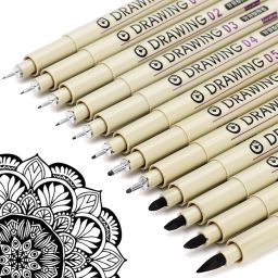 Solid Body Type Fineliner Pen-11