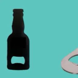 Steel Bottle Shape Opener for Beer, Wine with Pepsi Opener and Wine Opener E143 Combo 3 Bottle Shape Black Steel Bottle and Pepsi Opener And Wine Opener A143 Bottle Opener-image-79