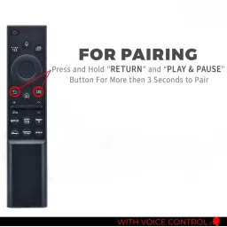 Tech Vibes Bluetooth Remote Control with Voice Function for Samsung Crystal UHD, QLED, 4K, and 8K Smart TVs Remote Controller image 5