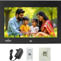 10'' (25.4)cm IPS Digital Photo Frame with Slideshow, Video & Audio Support 10 inch Digital Picture Frame, USB/SD Card Support-picture-17