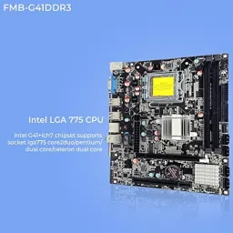 RashMove FMB-G41(DDR3) LGA 775Socket ATX Intel G41 Chipset DDR3 Motherboard for Desktop-22