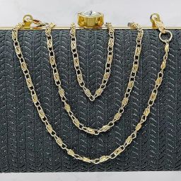 Casual, Formal, Party Grey Clutch-image-31