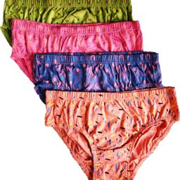 lux cozi Pack of 4 Women Hipster Multicolor Panty-picture-42
