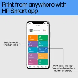 HP Smart Tank 670 All-in-One Multi-function WiFi Color Ink Tank Printer for Print/Copy/Scan with Automatic Ink Sensor, Auto Duplex feature - High Capacity Tank (Up to 6000 Black, 8000 Colour pages of ink in box) image 4