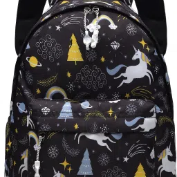 Small 10 L Backpack Stylish and Trendy College backpacks for girls, Water Resistant and Lightweight-11