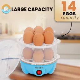 dokro Electric Instant Egg Boiler, 3 Boiling Modes, Overheat Protection, Smart SPEB3 Egg Cooker image 2