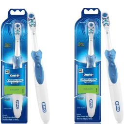 Oral-B CROSS ACTION POWER DUAL CLEAN PACK OF 2 A Electric Toothbrush-13