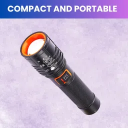 Rechargeable Torch Light, Telescopic Zoom, Ultra Bright LED Flashlight Z304 Torch-image-84