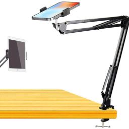 BROLAVIYA Lazy Arm Bracket for Both and Tablets Device 3.5-10.6 Inch Mobile Holder-image-13