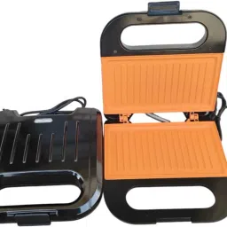 Non-Toxic Ceramic Coating Sandwich Grill - 850 W Non-Stick Coated Plates Toast-19