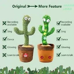 uptrend Dancing Cactus Toy Talking Cactus Education Toys for Babies Children Playing-picture-21