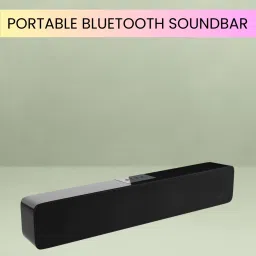 GUGGU Bluetooth (PORTABLE HOME THEATER SOUNDBAR) Crystal Clear Sound, 5H. PaytimeF63 20 W Bluetooth Soundbar-image-57