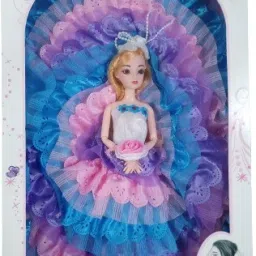 New Wedding Fashion Doll For Girls (Multicolor)-image-62
