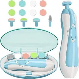 Baby Nail Trimmer Electric Nail File Set - Safe Baby Nail Clippers with Light-image-37