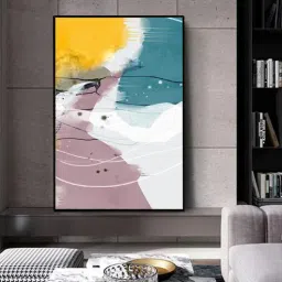 art street TextuMulticolour Multicolour Synthetic Wood Wall Art-picture-27