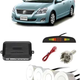 PKNA0589 White Car Reverse Parking Sensor with LED Display 4 Sensor PKNA0589 Parking Sensor-image-26