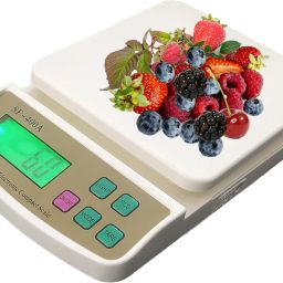 Kelo Kitchen Weight Scale, Digital Grams and Ounces for Weight Loss, Baking, Cooking and Keto, Upto 10 KG for Home K/30/KKe Kitchen Weighing Scale-image-94
