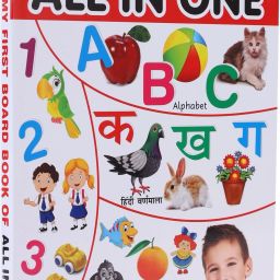 My First Board Book All In One English-Hindi Learning Book For Children-image-17