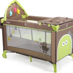 Wonderjoy Baby Playpen Playard / Folding Baby Bed Cum Cot / Convertible Crib, BASSINETS,COT Birds-11