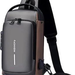 Medium 25 L Backpack High Quality Fashion Water Proof Chest Bag USB Anti-theft Lock Cross Body Bag-image-30