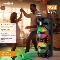 Frontech SW-0179 24 W Bluetooth Party Speaker image 3