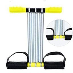 Multipurpose Triple Spring Tummy Trimmer (Home Exerciser) Ab Exerciser (Yellow) Ab Exerciser-11