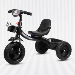 Tricycle with Basket,Seat Belt,Rubber Tyre Comfortable Tricycle Kiddo Tricycle for 2,3,4,5 Years Baby Kids Tricycle-14