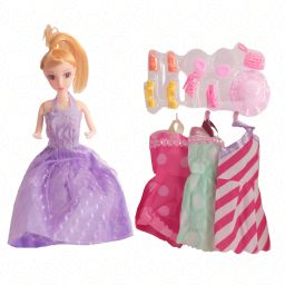 Princess Doll Toys Pretend Play Girls Toys Beauty Doll Playset & Foldable Hands-image-95