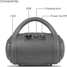 ZEBRONICS PSPK9 (County) with Built-in FM Radio ,Aux input 3 W Bluetooth Speaker image 3