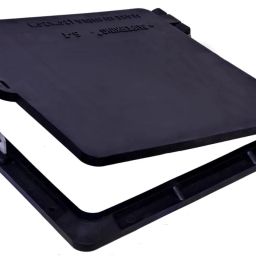 Heavy Duty Flat Manhole Cover, 5 Tons Capacity Chamber Sump Cover (24 x 24 Inch) Flush Tank Lid-picture-4