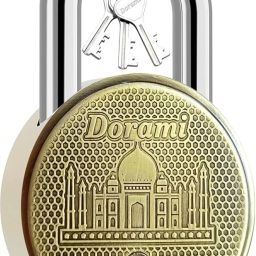 Taj Round 65mm Lock | Hardened | Dual Locking | 8 Levers (Pack of 1) Padlock-picture-20