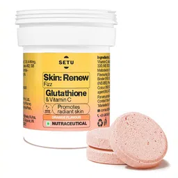 SETU Skin Renew Glutathione Tablet For Glowing Skin - 3 Effervescent Tablets-3