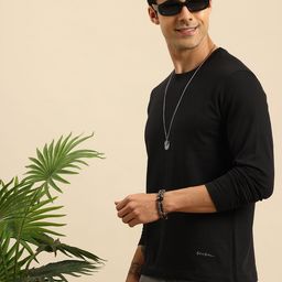 Mast & Harbour Round Neck Knitted T-shirt-image-29