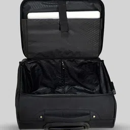 SWISS MILITARY Set Of 2 Textured Soft-Sided Small Trolley Overnighter & Laptop Backpack image 2