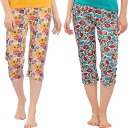 zebu Women Multicolor Capri-picture-34